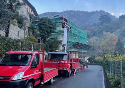 Ponteggio Tremezzo - edificio residenziale - Tremezzina - Como